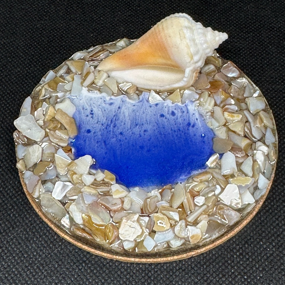 HandmadeOcean Jewelry Dish – Trinket Dish, Ring Dish, Resin | Unique